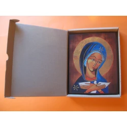 Ikona Matki Boskiej Oblubienicy Ducha Świętego 19 cm Nr.1